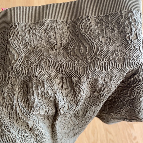 URBAN OUTFITTERS Strapless Olive Green Bodysuit - M - Picture 2 of 2